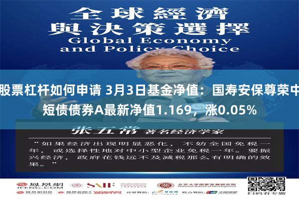 股票杠杆如何申请 3月3日基金净值：国寿安保尊荣中短债债券A最新净值1.169，涨0.05%