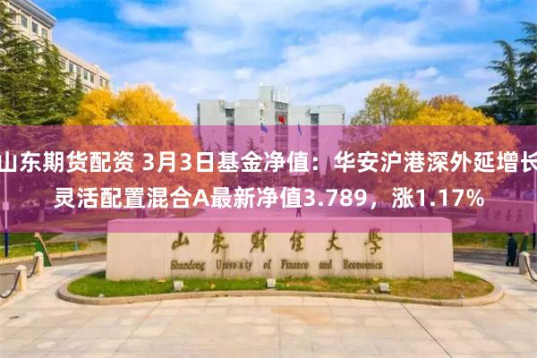 山东期货配资 3月3日基金净值：华安沪港深外延增长灵活配置混合A最新净值3.789，涨1.17%