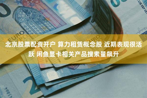 北京股票配资开户 算力租赁概念股 近期表现很活跃 闲鱼显卡相关产品搜索量飙升