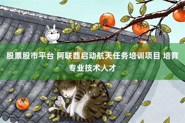 股票股市平台 阿联酋启动航天任务培训项目 培育专业技术人才