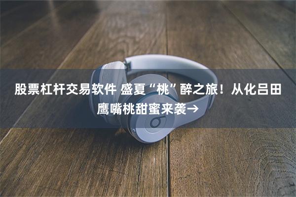 股票杠杆交易软件 盛夏“桃”醉之旅！从化吕田鹰嘴桃甜蜜来袭→