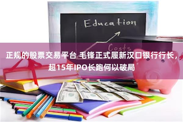 正规的股票交易平台 毛锋正式履新汉口银行行长，超15年IPO长跑何以破局